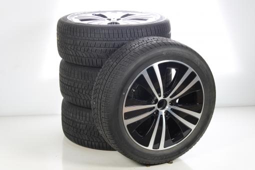 Pack de roues complètes d'hiver alliage 19 pouces avec pneus Hankook pour EQE 295, Mercedes-Benz d'origine