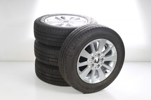 Pack de roues complètes d'été alliage 16 pouces avec pneus Goodyear pour Citan/ Classe T 420, Mercedes-Benz d'origine