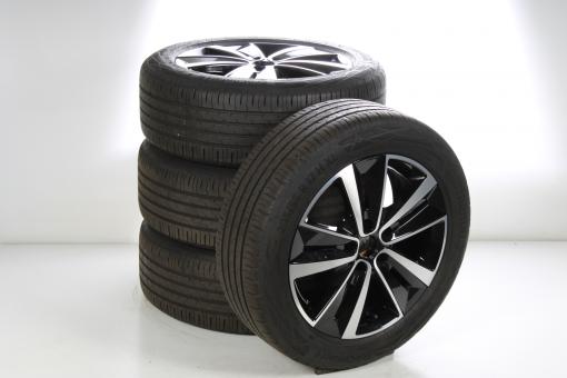 Pack de roues complètes d'été alliage 17 pouces avec pneus Continental pour Citan/ Classe T 420, Mercedes-Benz d'origine