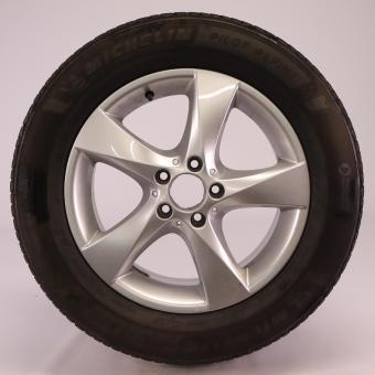 Roue complète alu MICHELIN/PilotAlpin5 Jante à 5 branches 