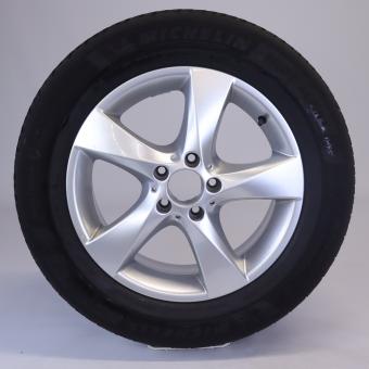 Roue complète alu MICHELIN/PilotAlpin5 Jante à 5 branches 