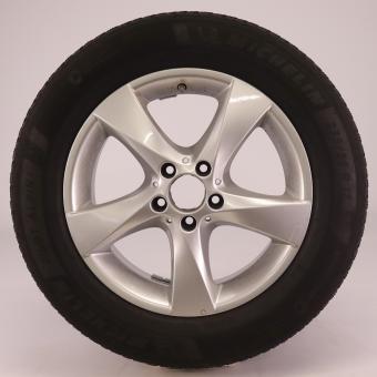 Roue complète alu MICHELIN/PilotAlpin5 Jante à 5 branches 