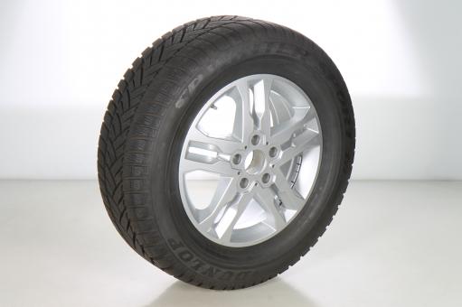Roue complète alu CONTI/4x 4 WinterContact jante à 5 doubles 