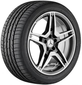 Jante alliage AMG forgée à doubles branches 