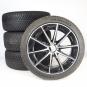 Pack de roues complètes d'hiver alliage 18 pouces avec pneus Michelin pour CLA ShootingBrake X118, CLA 118, Mercedes-AMG d'origine  - Image 1