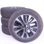 Pack jantes alu et pneus MICHELIN/Alpin5 à 5 doubles branche  - Image 1