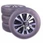 Pack jantes alu et pneus MICHELIN/Alpin5 à 5 doubles branche  - Image 1