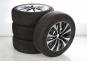 Pack jantes alu et pneus MICHELIN/Alpin5 à 5 doubles branche  - Image 1