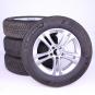 Pack jantes alu et pneus MICHELIN/PilotAlpin5 à 5 doubles br  - Image 1