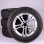 Pack jantes alu et pneus MICHELIN/PilotAlpin5 à 5 doubles br  - Image 1