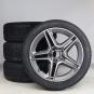 Pack de roues complètes d'hiver alliage 18 pouces avec pneus Pirelli pour CLA 118, Classe A 177 et d'autres, Mercedes-AMG d'origine  - Image 1