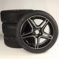 Pack de roues complètes d'hiver alliage 18 pouces avec pneus Pirelli pour CLA 118, Classe A 177 et d'autres, Mercedes-AMG d'origine  - Image 1