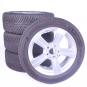 Pack jantes alu et pneus MICHELIN/PilotAlpin5 à 5 branches  - Image 1