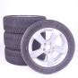 Pack jantes alu et pneus MICHELIN/PilotAlpin5 à 5 branches  - Image 1