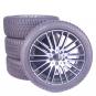 Pack jantes alu et pneus PIR/SottozeroWinter3 à 10 branches  - Image 1
