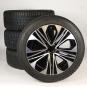 Pack de roues complètes d'hiver alliage 19 pouces avec pneus Continental pour Classe E 214, Mercedes-Benz d'origine  - Image 1
