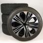 Pack de roues complètes d'hiver alliage 19 pouces avec pneus Continental pour Classe E 214, Mercedes-Benz d'origine  - Image 1