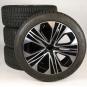 Pack de roues complètes d'hiver alliage 19 pouces avec pneus Continental pour Classe E 214, Mercedes-Benz d'origine  - Image 1