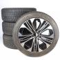 Pack de roues complètes d'hiver alliage 19 pouces avec pneus Continental pour Classe E 214, Mercedes-Benz d'origine  - Image 1