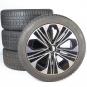 Pack de roues complètes d'hiver alliage 19 pouces avec pneus Continental pour Classe E 214, Mercedes-Benz d'origine  - Image 1