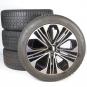 Pack de roues complètes d'hiver alliage 19 pouces avec pneus Continental pour Classe E 214, Mercedes-Benz d'origine  - Image 1