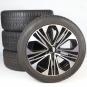 Pack de roues complètes d'hiver alliage 19 pouces avec pneus Continental pour Classe E 214, Mercedes-Benz d'origine  - Image 1
