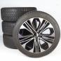 Pack de roues complètes d'hiver alliage 19 pouces avec pneus Continental pour Classe E 214, Mercedes-Benz d'origine  - Image 1