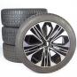 Pack de roues complètes d'hiver alliage 19 pouces avec pneus Continental pour Classe E 214, Mercedes-Benz d'origine  - Image 1