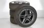 Pack jantes alu et pneus Alu PIR/PZero AMG à 5 doubles branc  - Image 1