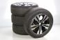 Pack jantes alu et pneus CONTI/EcoContact6 à 5 doubles branc  - Image 1