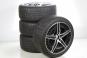 Pack jantes alu et pneus Alu PIR/PZero AMG à 5 doubles branc  - Image 1