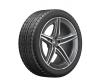 Roue complète alu MICHELIN/PilotAlpin5 AMG à 5 doubles branc  - Image 1