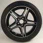 Pack de roues complètes d'hiver alliage 18 pouces avec pneus Pirelli pour CLA 118, Classe A 177 et d'autres, Mercedes-AMG d'origine  - Image 2