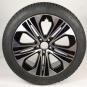 Pack de roues complètes d'hiver alliage 19 pouces avec pneus Continental pour Classe E 214, Mercedes-Benz d'origine  - Image 2