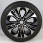 Pack de roues complètes d'hiver alliage 19 pouces avec pneus Continental pour Classe E 214, Mercedes-Benz d'origine  - Image 2