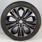 Pack de roues complètes d'hiver alliage 19 pouces avec pneus Continental pour Classe E 214, Mercedes-Benz d'origine  - Image 2