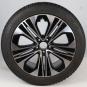 Pack de roues complètes d'hiver alliage 19 pouces avec pneus Continental pour Classe E 214, Mercedes-Benz d'origine  - Image 2