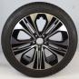 Pack de roues complètes d'hiver alliage 19 pouces avec pneus Continental pour Classe E 214, Mercedes-Benz d'origine  - Image 3