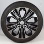 Pack de roues complètes d'hiver alliage 19 pouces avec pneus Continental pour Classe E 214, Mercedes-Benz d'origine  - Image 3