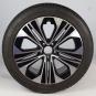 Pack de roues complètes d'hiver alliage 19 pouces avec pneus Continental pour Classe E 214, Mercedes-Benz d'origine  - Image 3