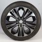 Pack de roues complètes d'hiver alliage 19 pouces avec pneus Continental pour Classe E 214, Mercedes-Benz d'origine  - Image 3