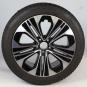 Pack de roues complètes d'hiver alliage 19 pouces avec pneus Continental pour Classe E 214, Mercedes-Benz d'origine  - Image 3