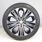 Pack de roues complètes d'hiver alliage 19 pouces avec pneus Continental pour Classe E 214, Mercedes-Benz d'origine  - Image 3