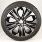 Pack de roues complètes d'hiver alliage 19 pouces avec pneus Continental pour Classe E 214, Mercedes-Benz d'origine  - Image 4