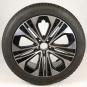 Pack de roues complètes d'hiver alliage 19 pouces avec pneus Continental pour Classe E 214, Mercedes-Benz d'origine  - Image 4