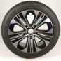 Pack de roues complètes d'hiver alliage 19 pouces avec pneus Continental pour Classe E 214, Mercedes-Benz d'origine  - Image 4
