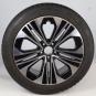 Pack de roues complètes d'hiver alliage 19 pouces avec pneus Continental pour Classe E 214, Mercedes-Benz d'origine  - Image 4