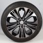 Pack de roues complètes d'hiver alliage 19 pouces avec pneus Continental pour Classe E 214, Mercedes-Benz d'origine  - Image 4