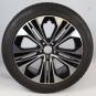 Pack de roues complètes d'hiver alliage 19 pouces avec pneus Continental pour Classe E 214, Mercedes-Benz d'origine  - Image 4