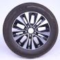 Pack jantes alu et pneus MICHELIN/Alpin5 à 5 doubles branche  - Image 5